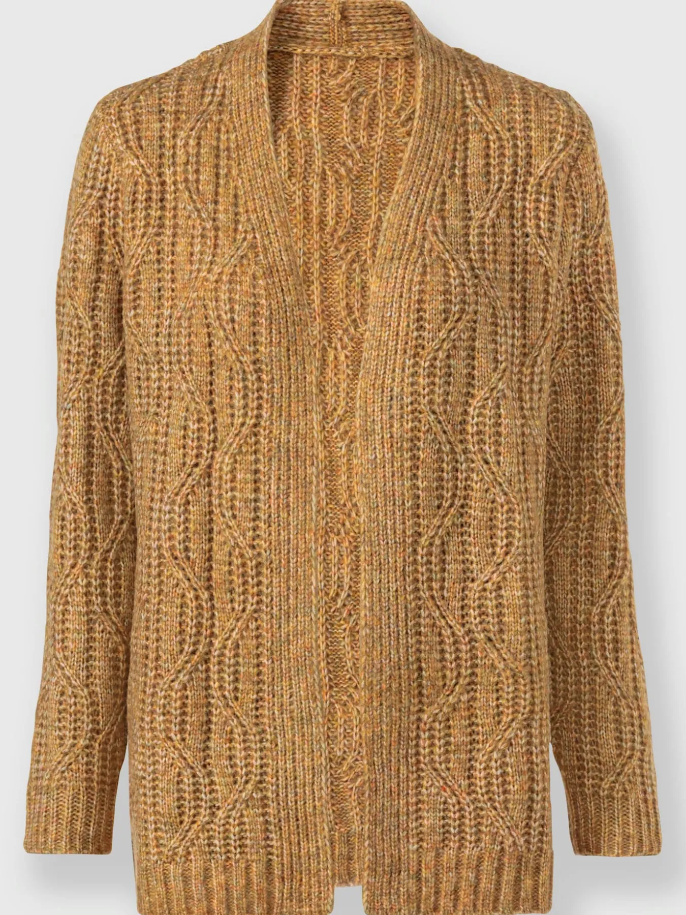 Veste en tricot fil chiné doux