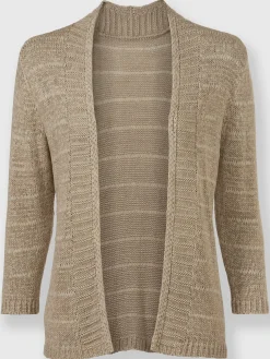Veste en tricot fil fantaisie très doux