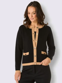 Veste en tricot fin 100% laine vierge (mérinos)