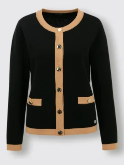 Veste en tricot fin 100% laine vierge (mérinos)