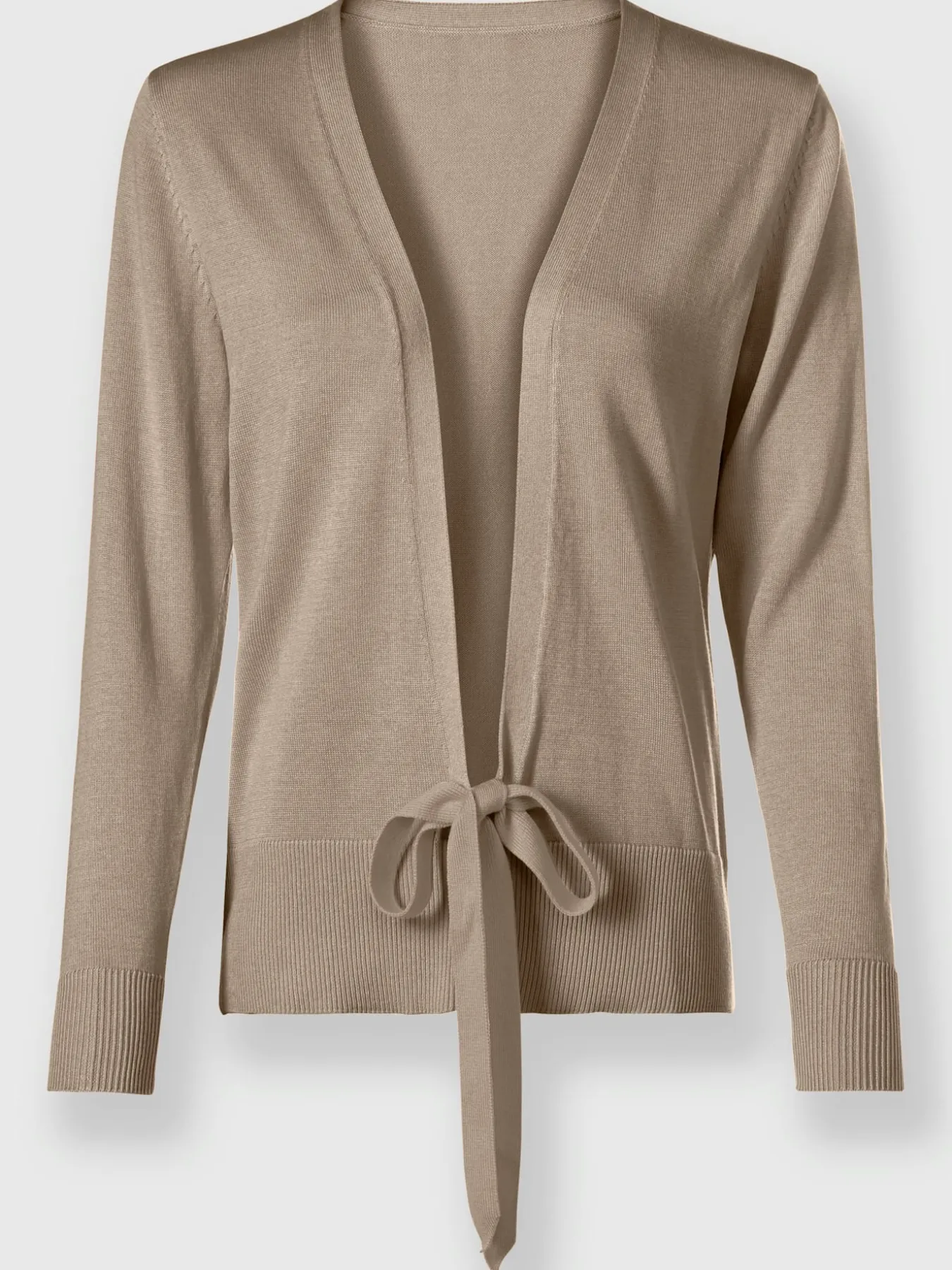 Veste en tricot fin 30% soie