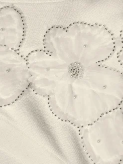 Veste en tricot fin mélange doux de viscose et de coton