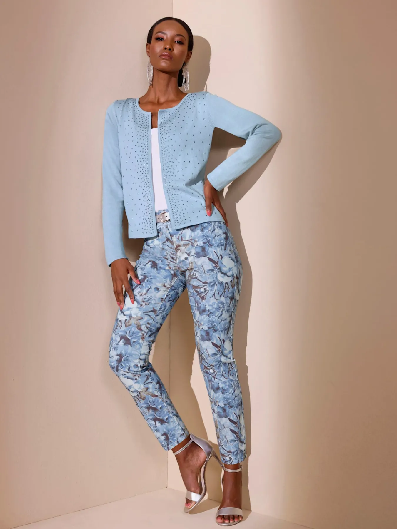 Veste en tricot fin tricot fin et doux