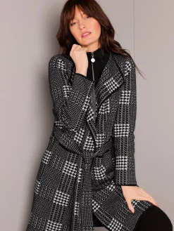 Veste en tricot jacquard