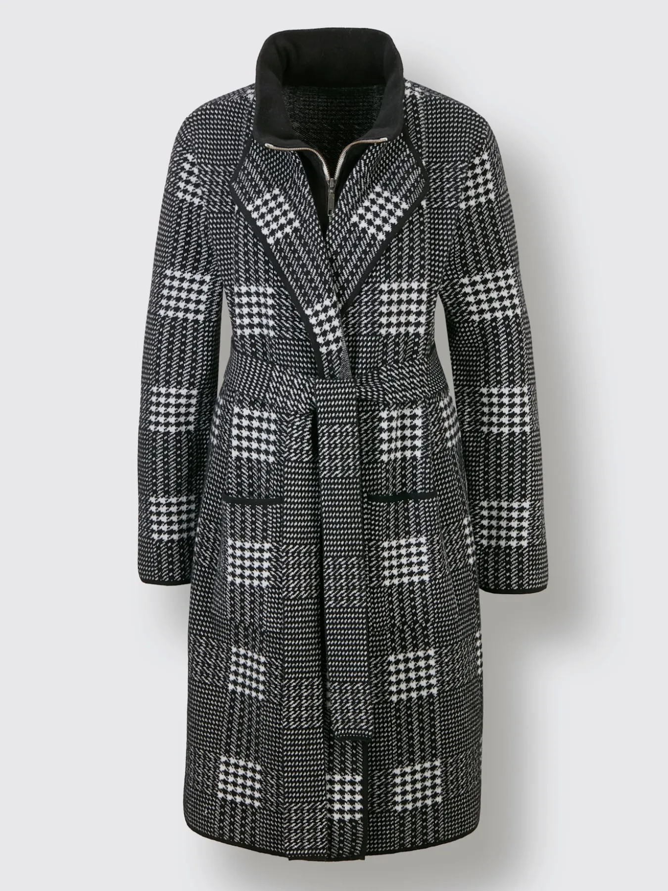 Veste en tricot jacquard