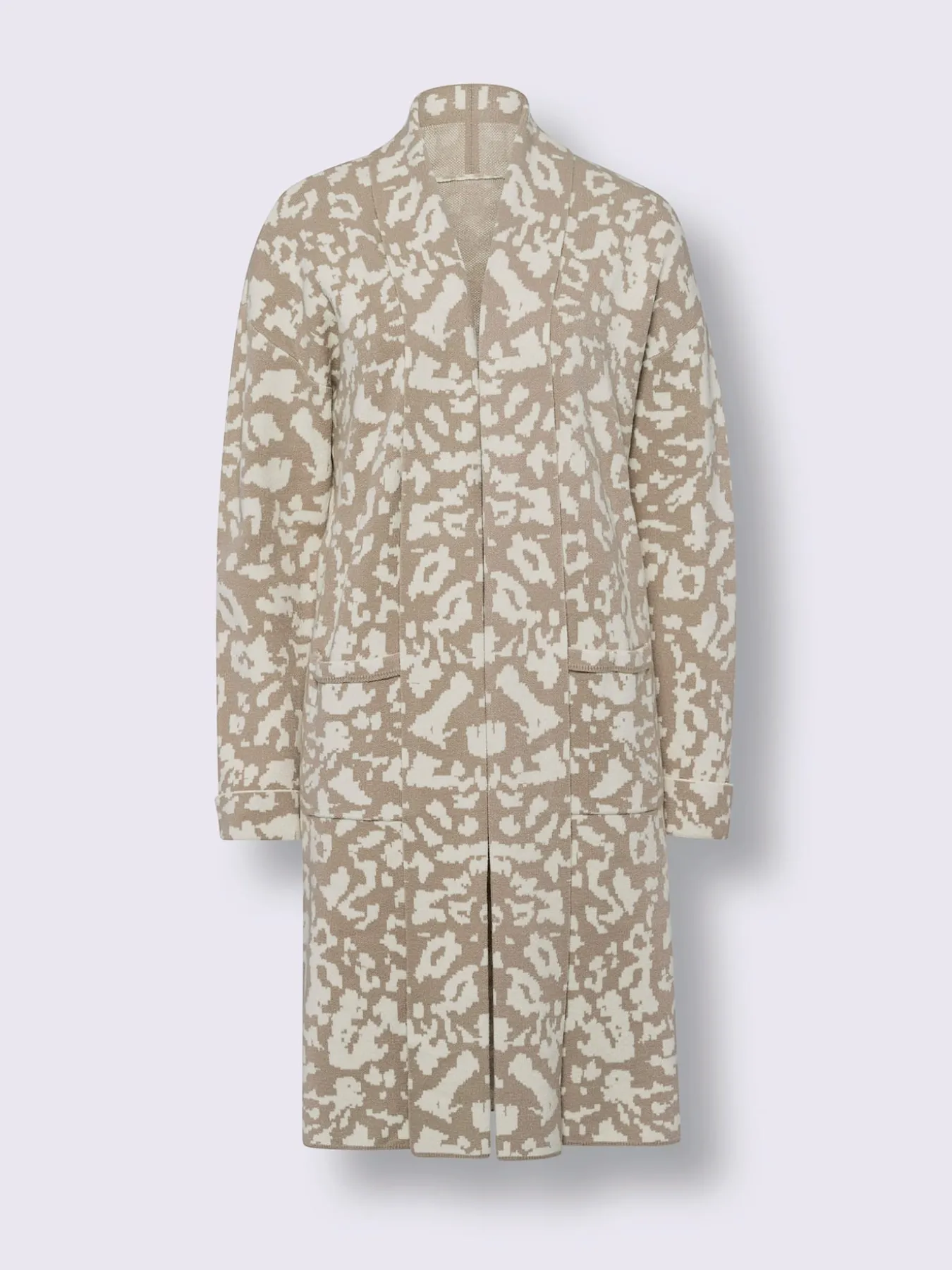 Veste en tricot jacquard tricot jacquard de qualité