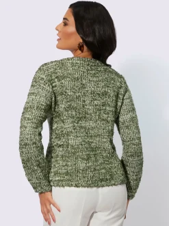 Veste en tricot joli fil fantaisie