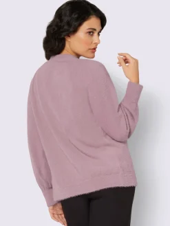 Veste en tricot maille bien-être très douce