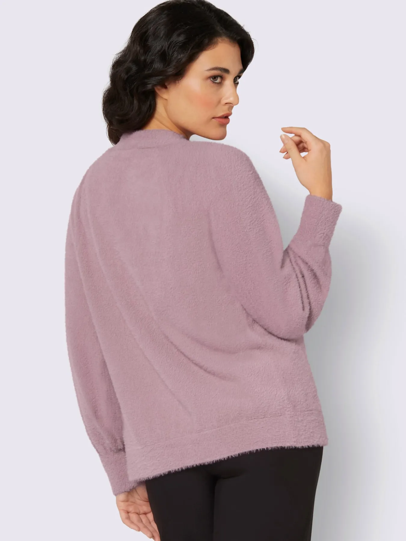 Veste en tricot maille bien-être très douce