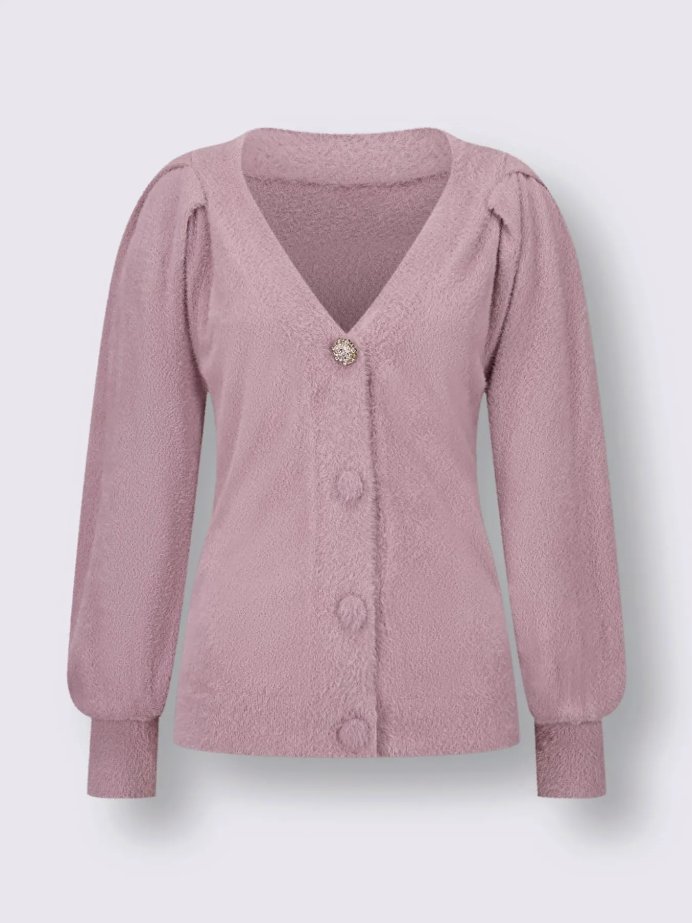 Veste en tricot maille bien-être très douce