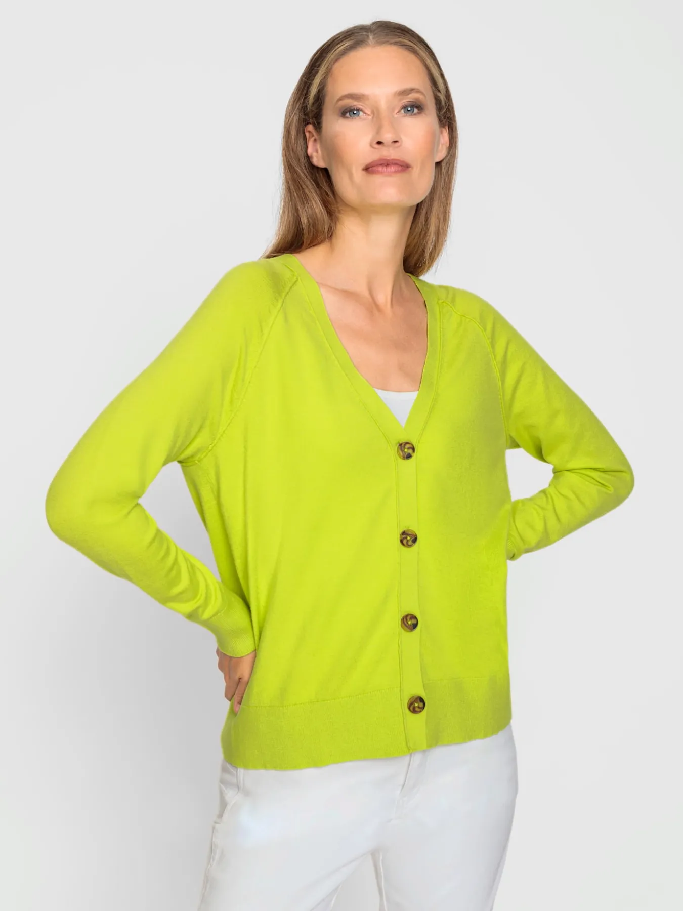 Veste en tricot mélange de viscose doux