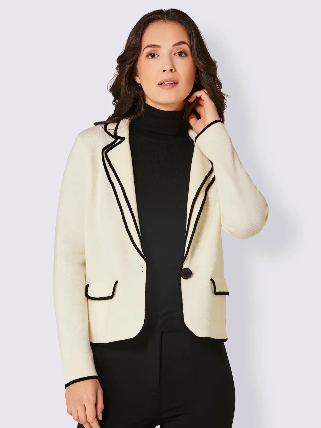 Veste en tricot pure laine mérinos