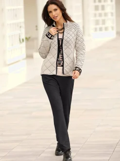 Veste en tricot qualité double face