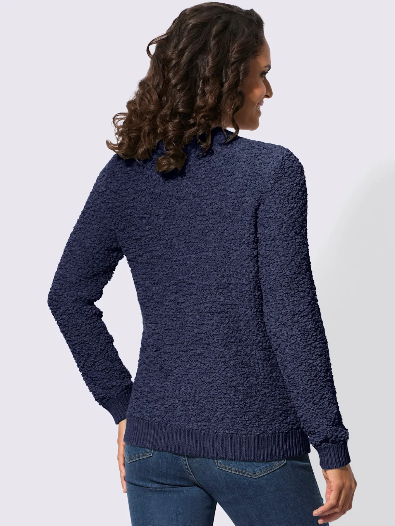 Veste en tricot qualité tricotée douce