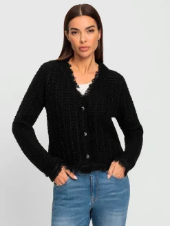 Veste en tricot structure tendance et affinante