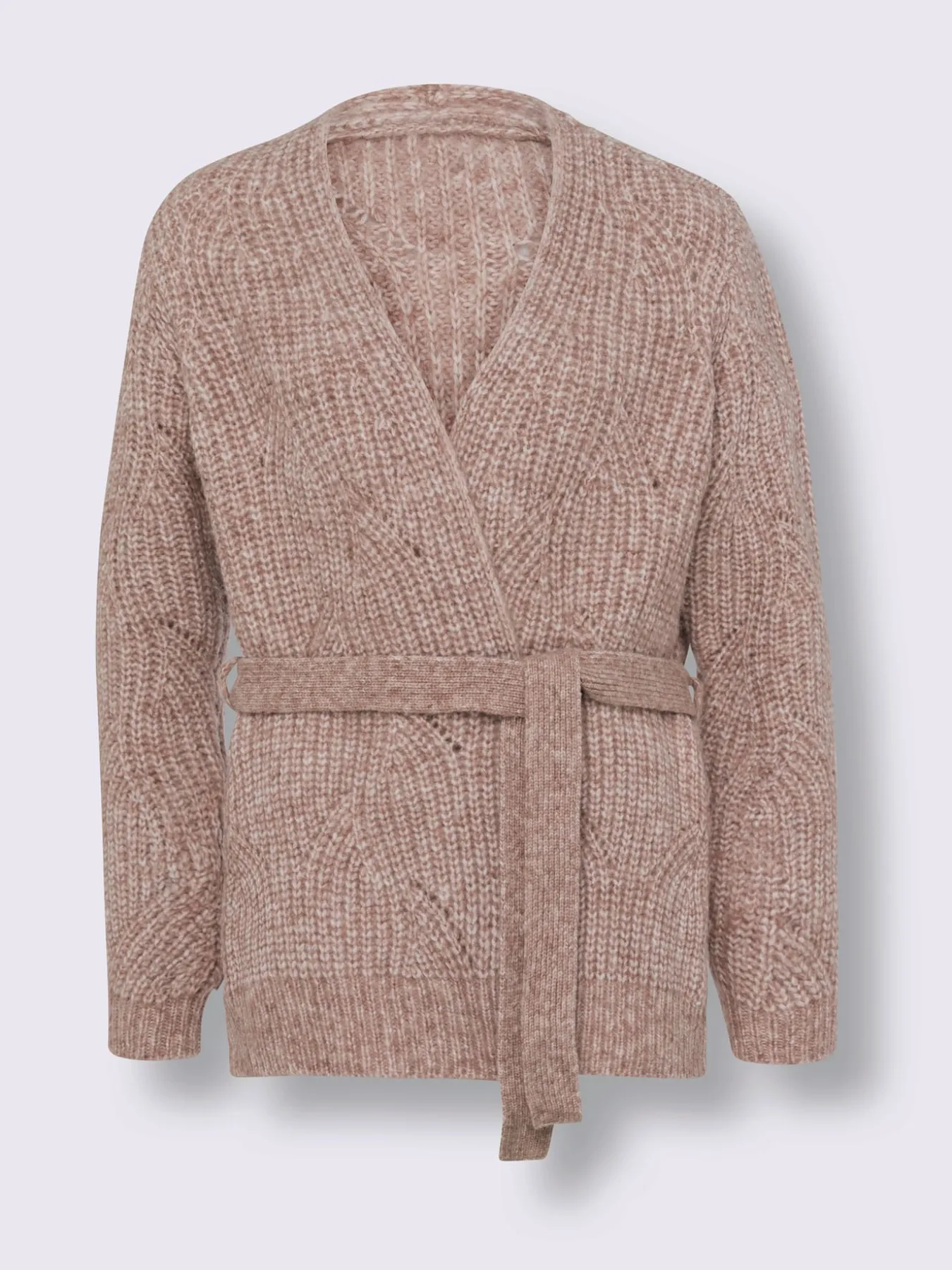 Veste en tricot tricot ajouré