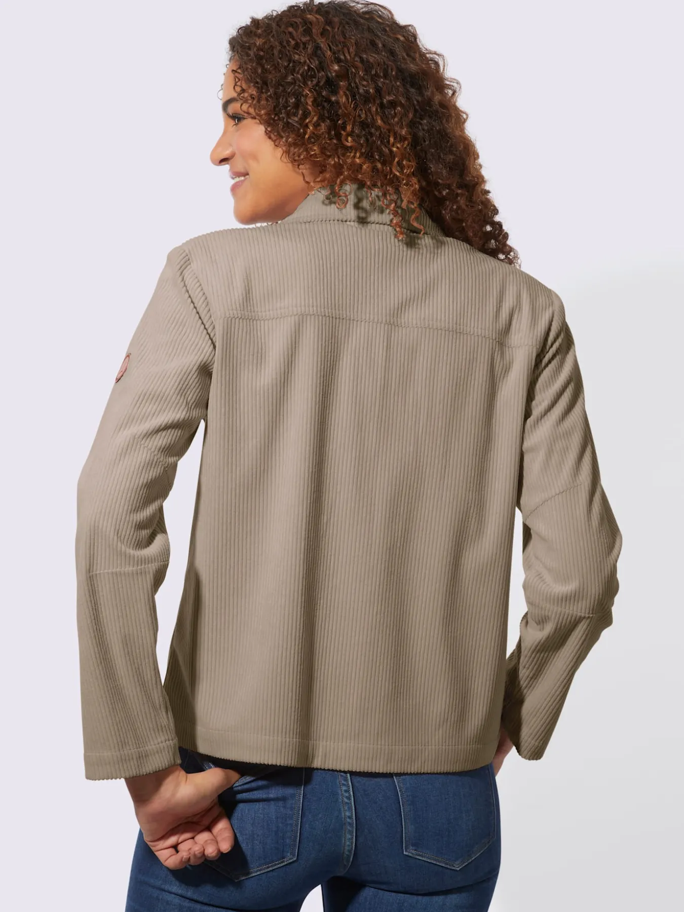 Veste en velours côtelé qualité velours très douce