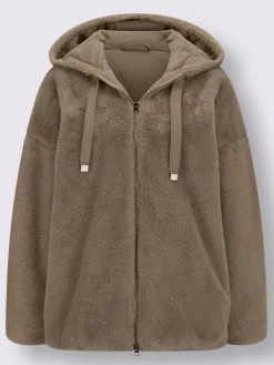 Veste imitation fourrure allure tendance