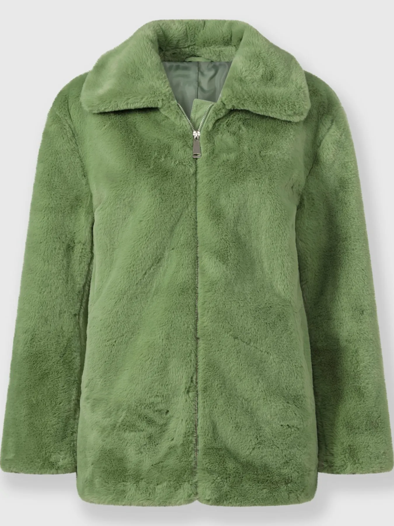 Veste imitation fourrure polyester recyclé