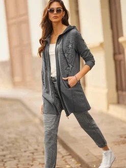 Veste légère petites pierres brillantes fantaisie