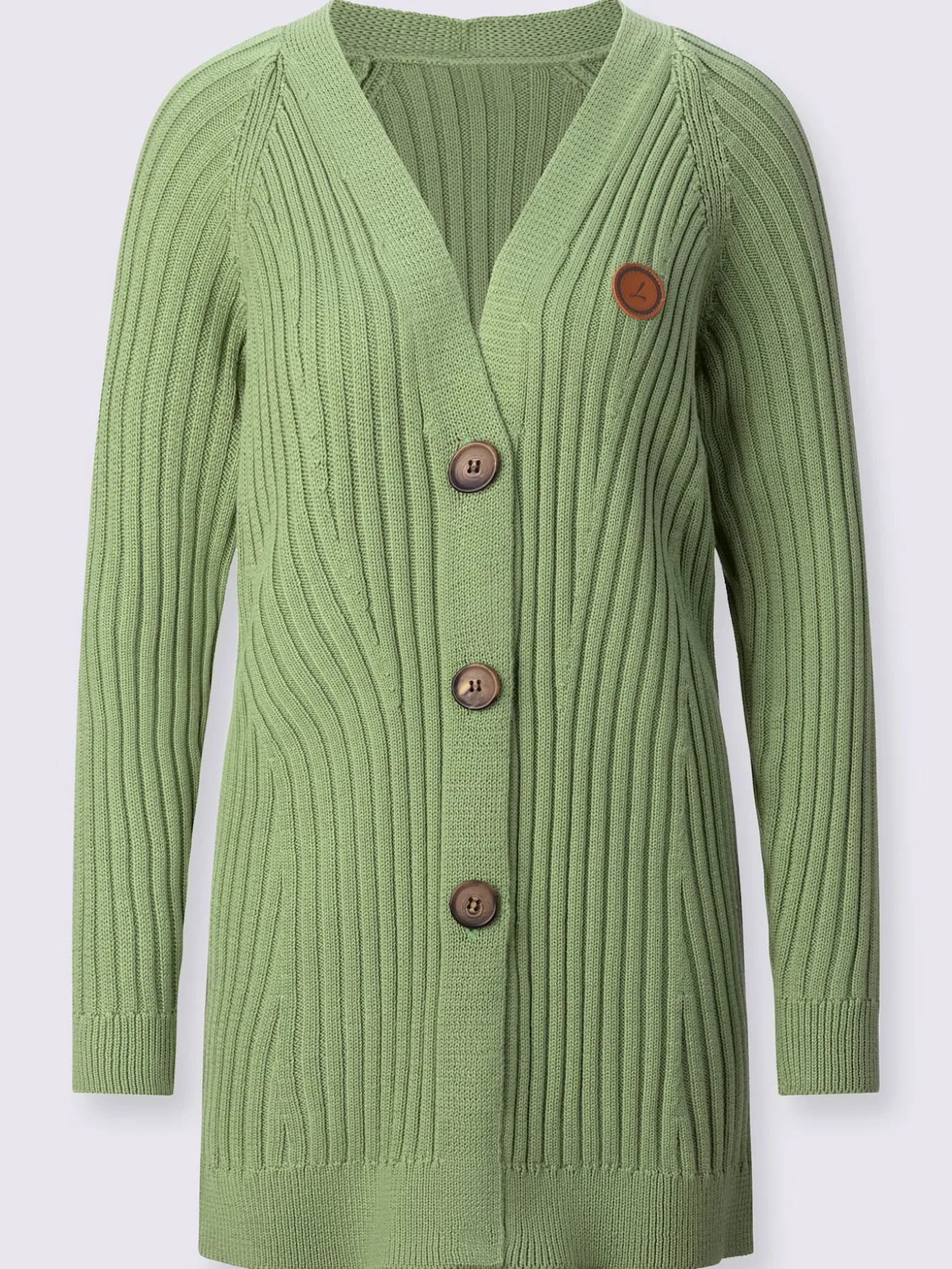 Veste longue en tricot 50% coton