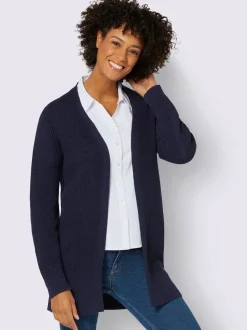 Veste longue en tricot 50% coton