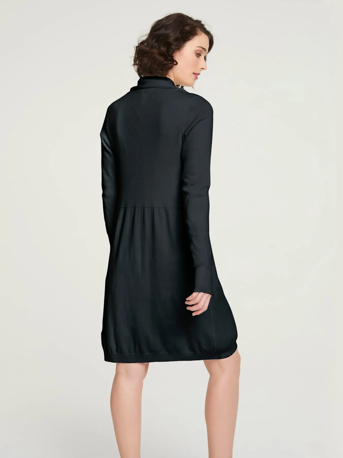Veste longue en tricot look décontracté tendance