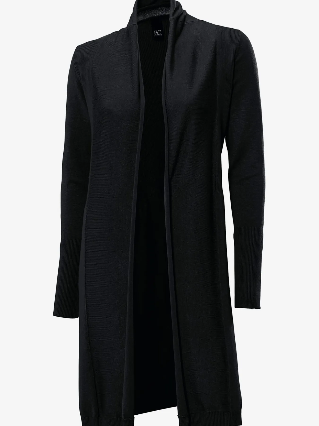 Veste longue en tricot look décontracté tendance