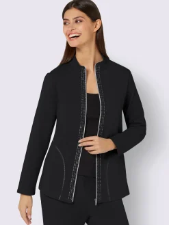 Veste matière sweat