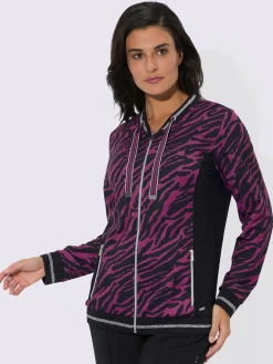 Veste matière sweat