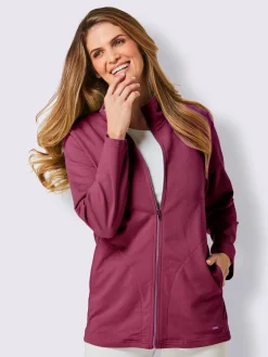 Veste matière sweat