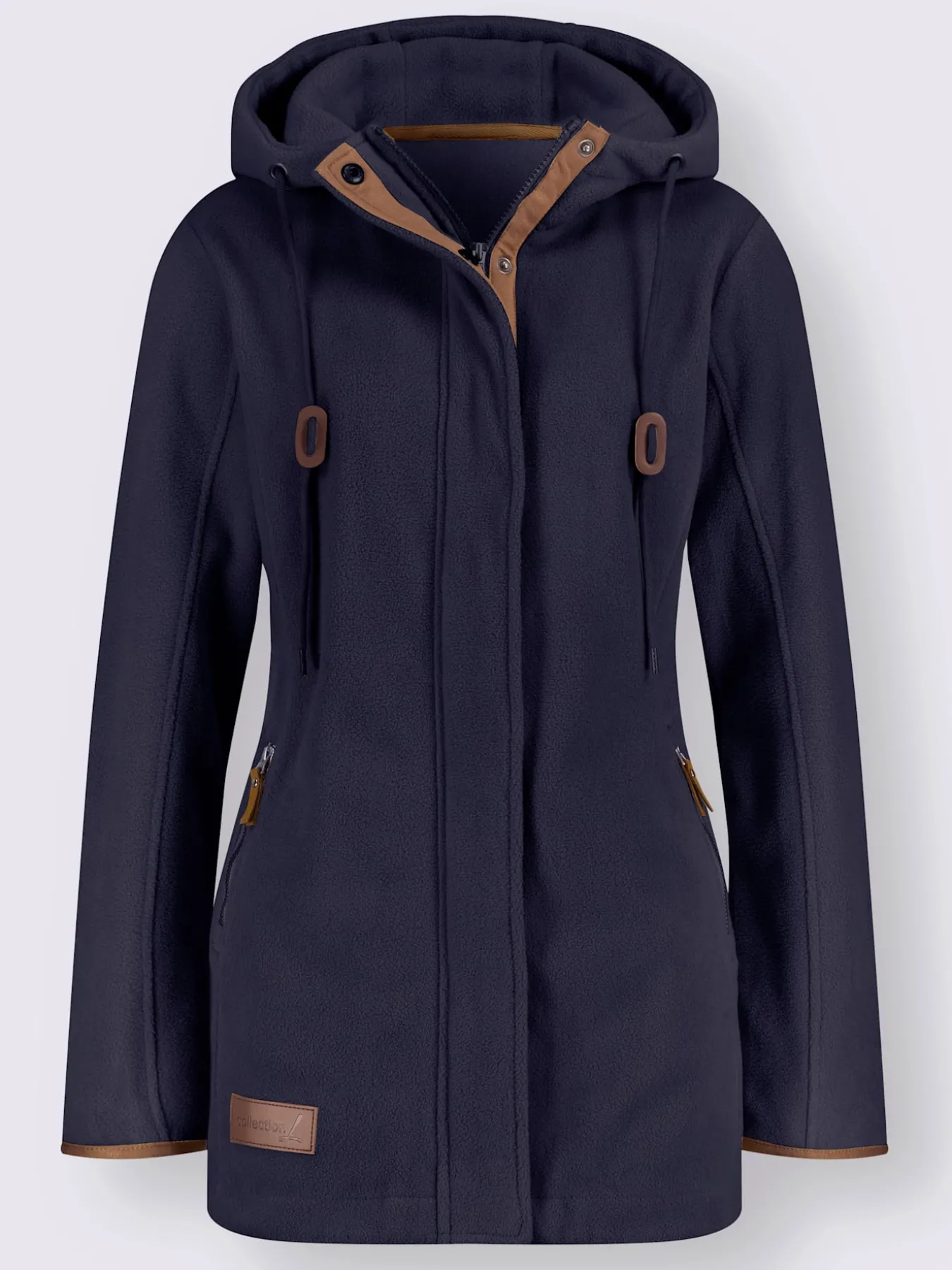 Veste polaire à capuche qualité polaire chaude