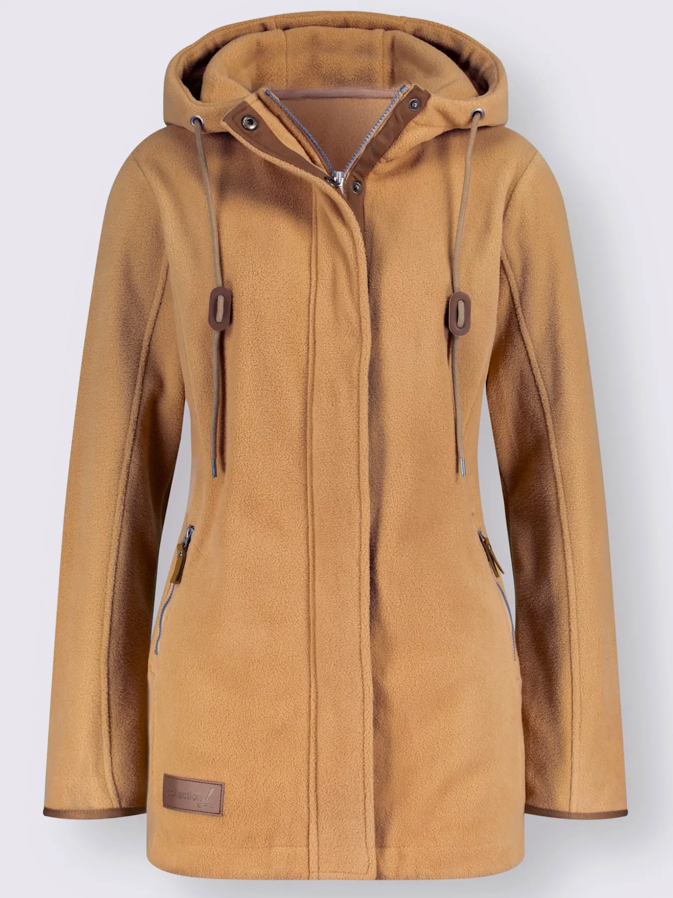 Veste polaire à capuche qualité polaire chaude