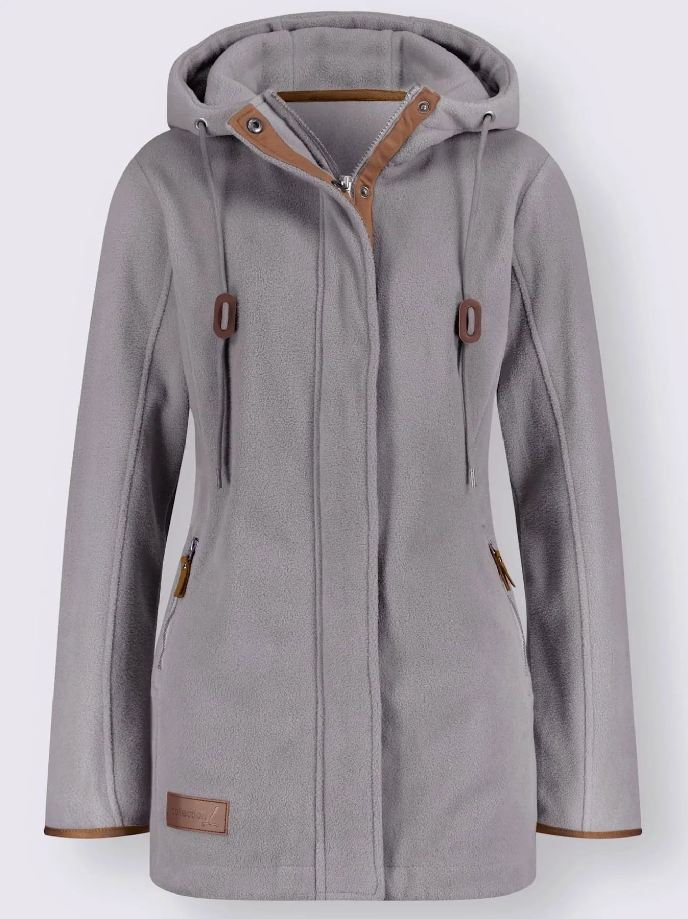 Veste polaire à capuche qualité polaire chaude