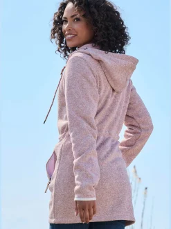 Veste polaire longue et sportive