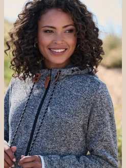 Veste polaire longue et sportive