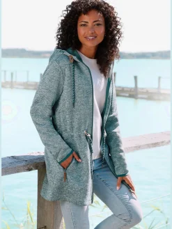 Veste polaire longue et sportive