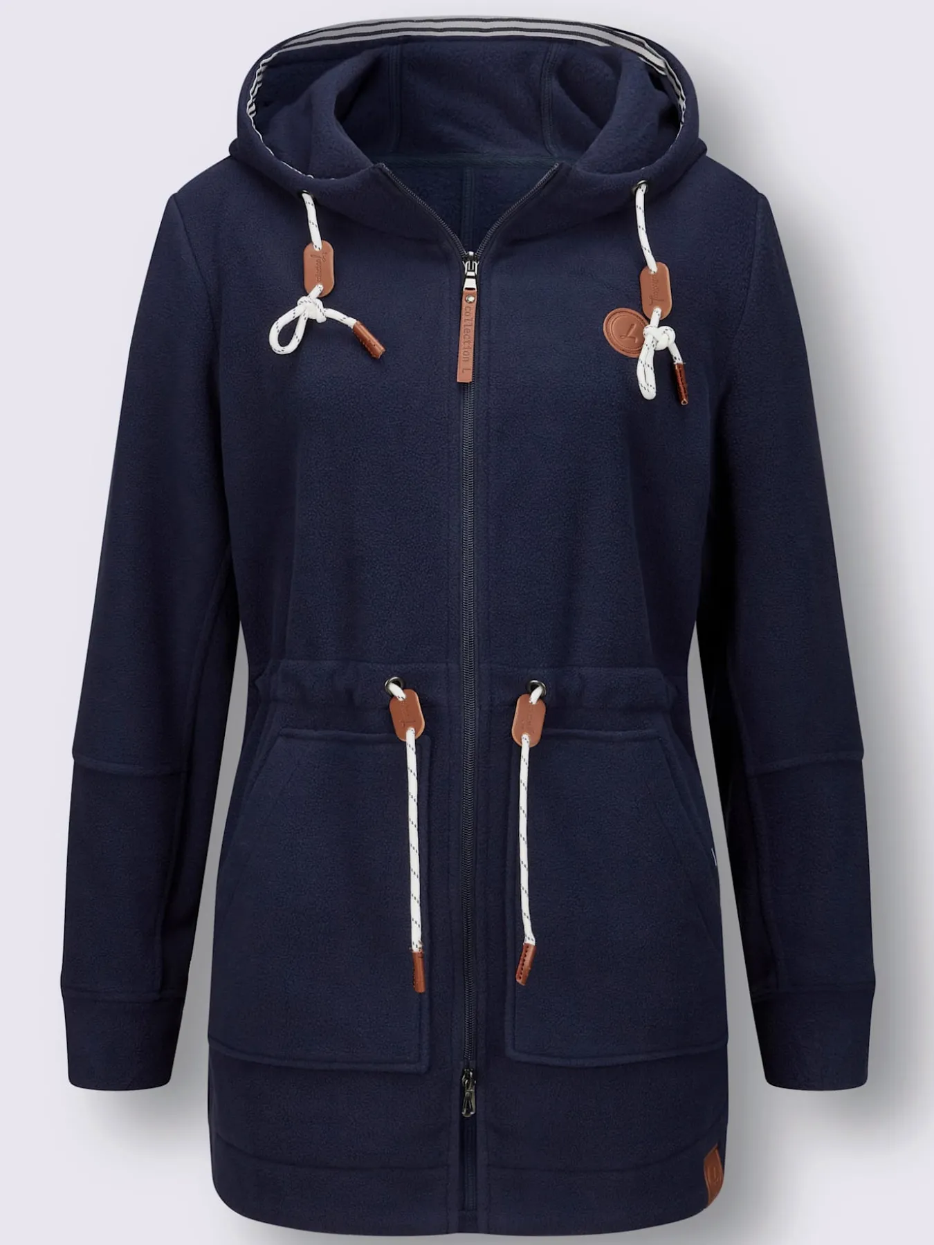 Veste polaire toucher doux
