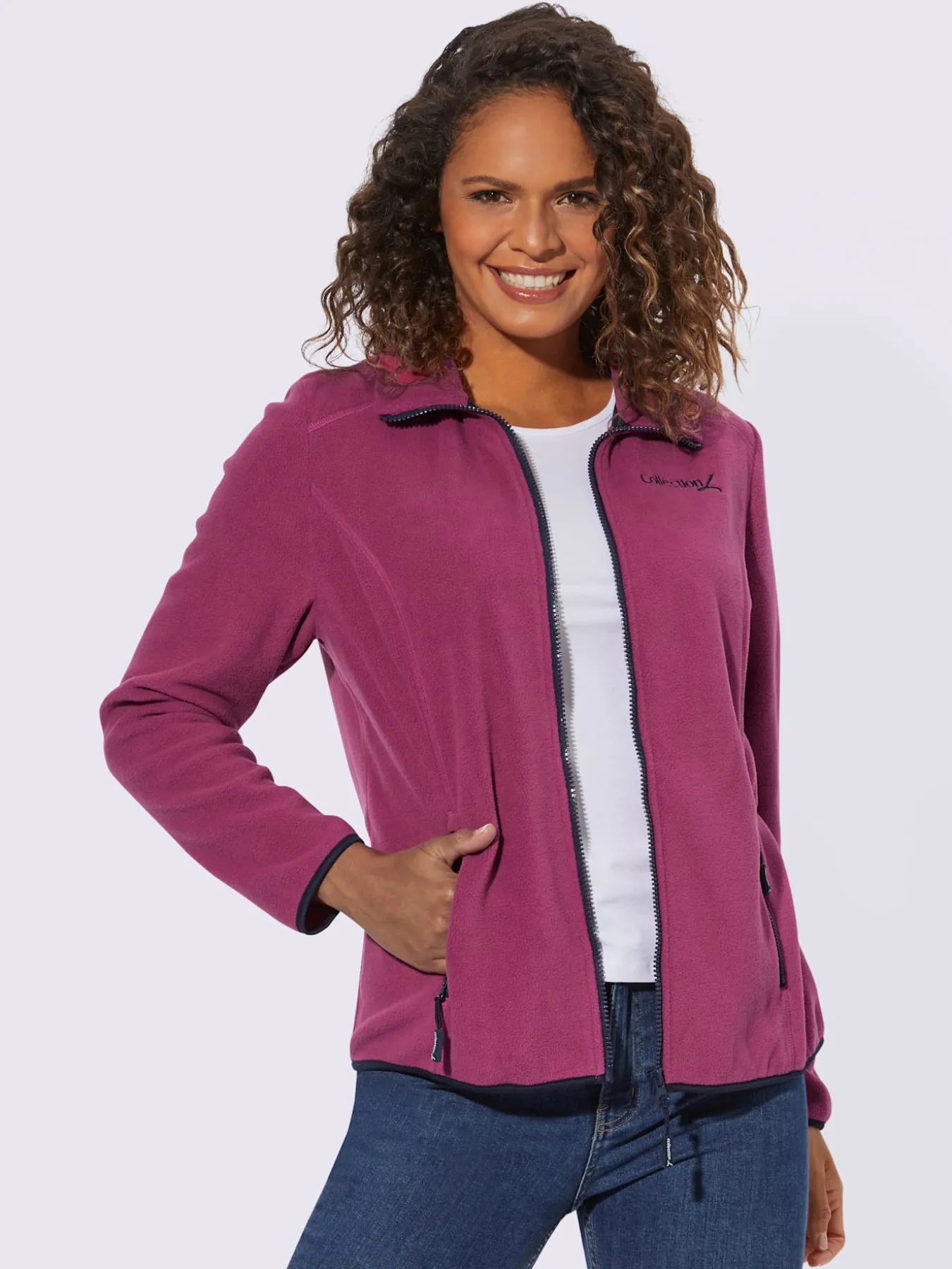 Veste polaire traitement contre les bouloches