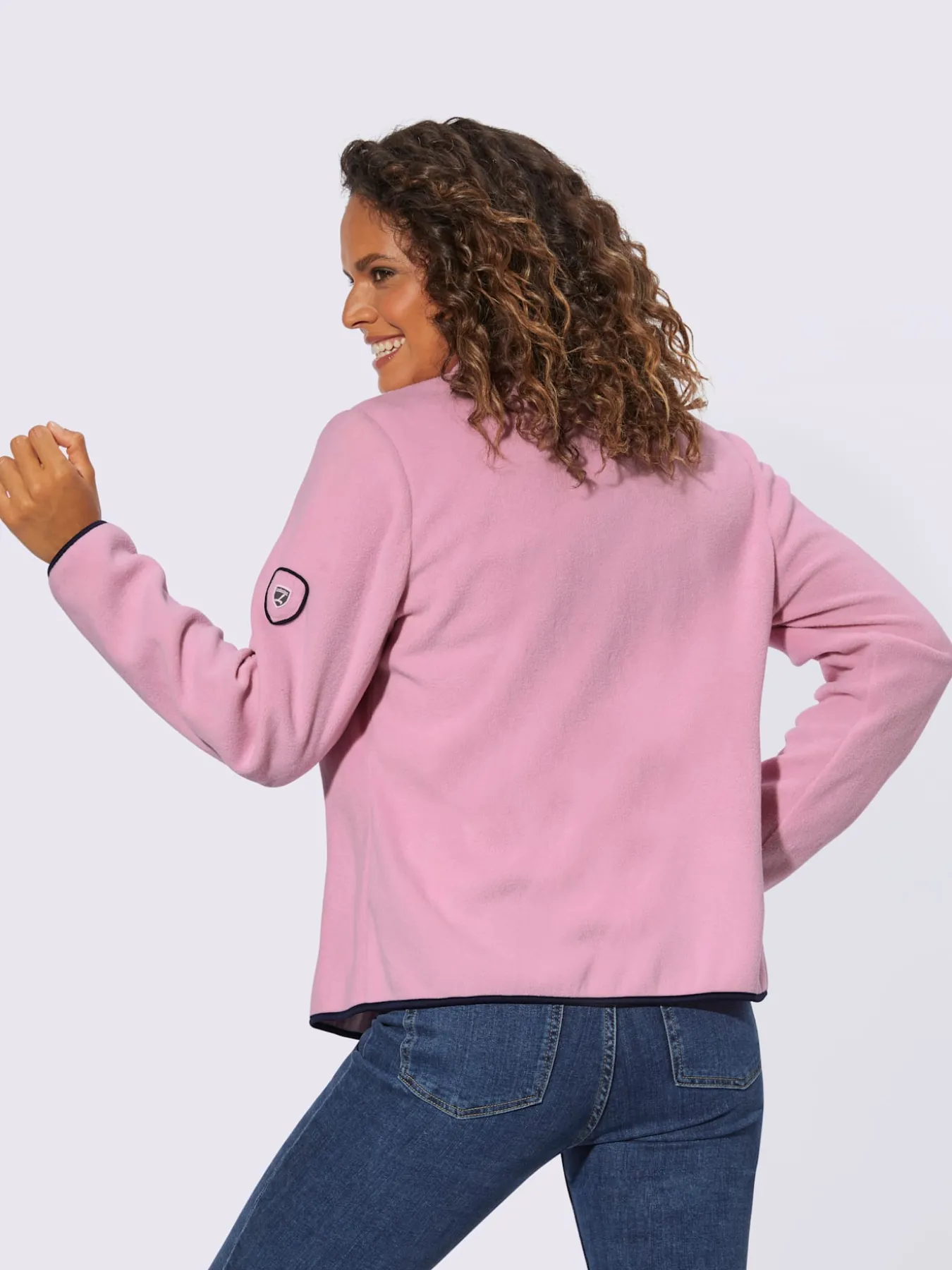 Veste polaire traitement contre les bouloches