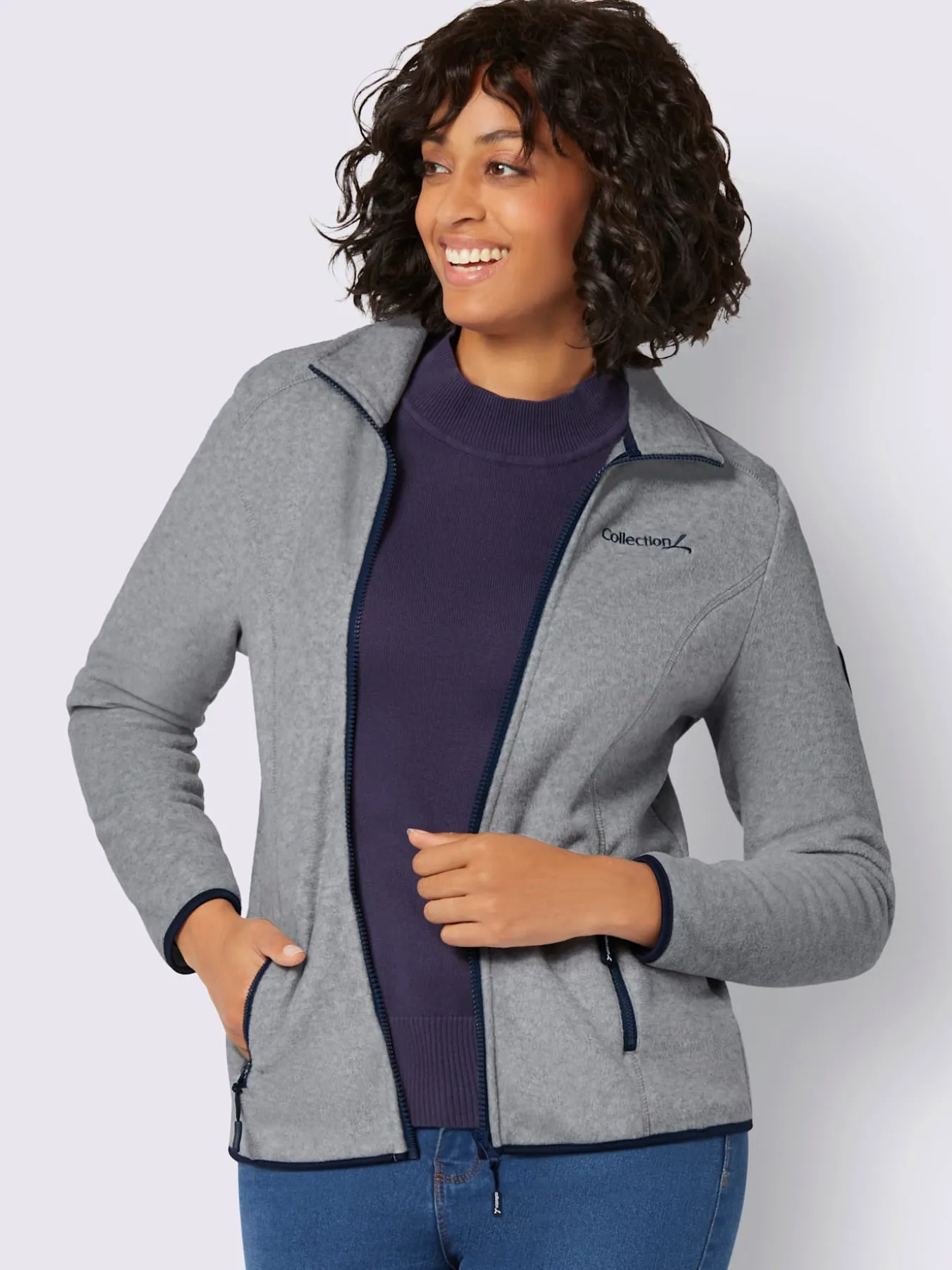 Veste polaire traitement contre les bouloches