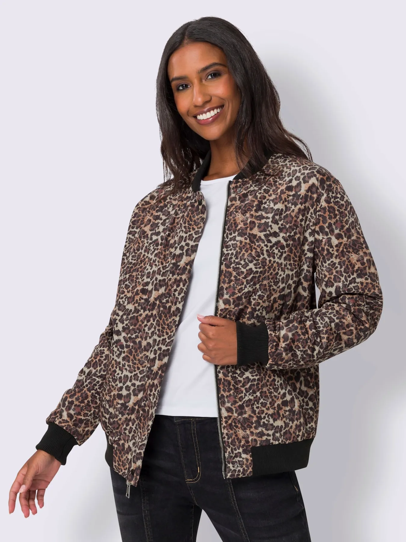 Veste réversible forme blouson tendance
