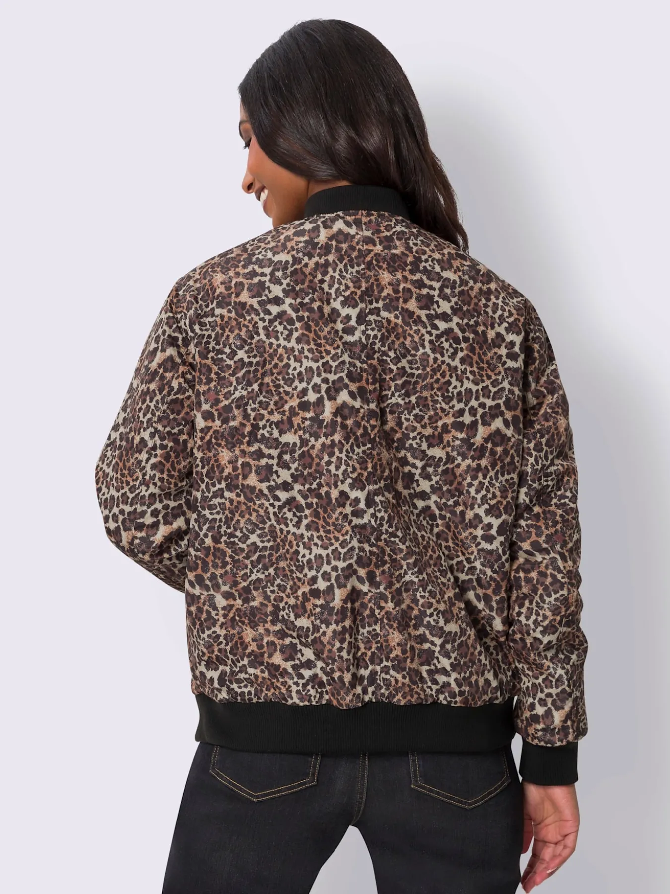 Veste réversible forme blouson tendance