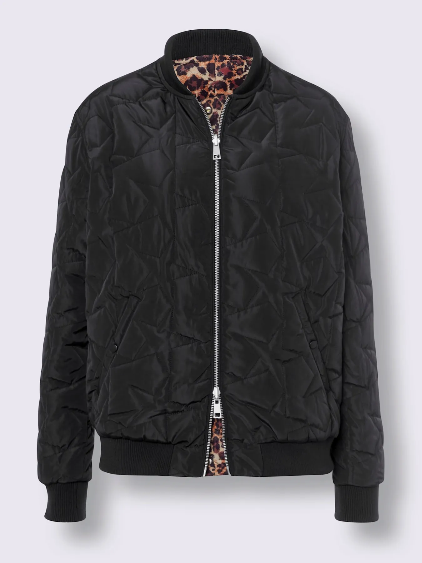 Veste réversible forme blouson tendance