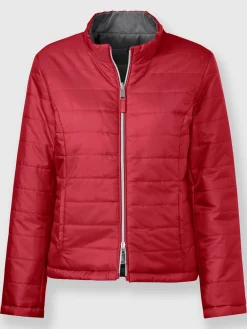Veste réversible glissière double-sens