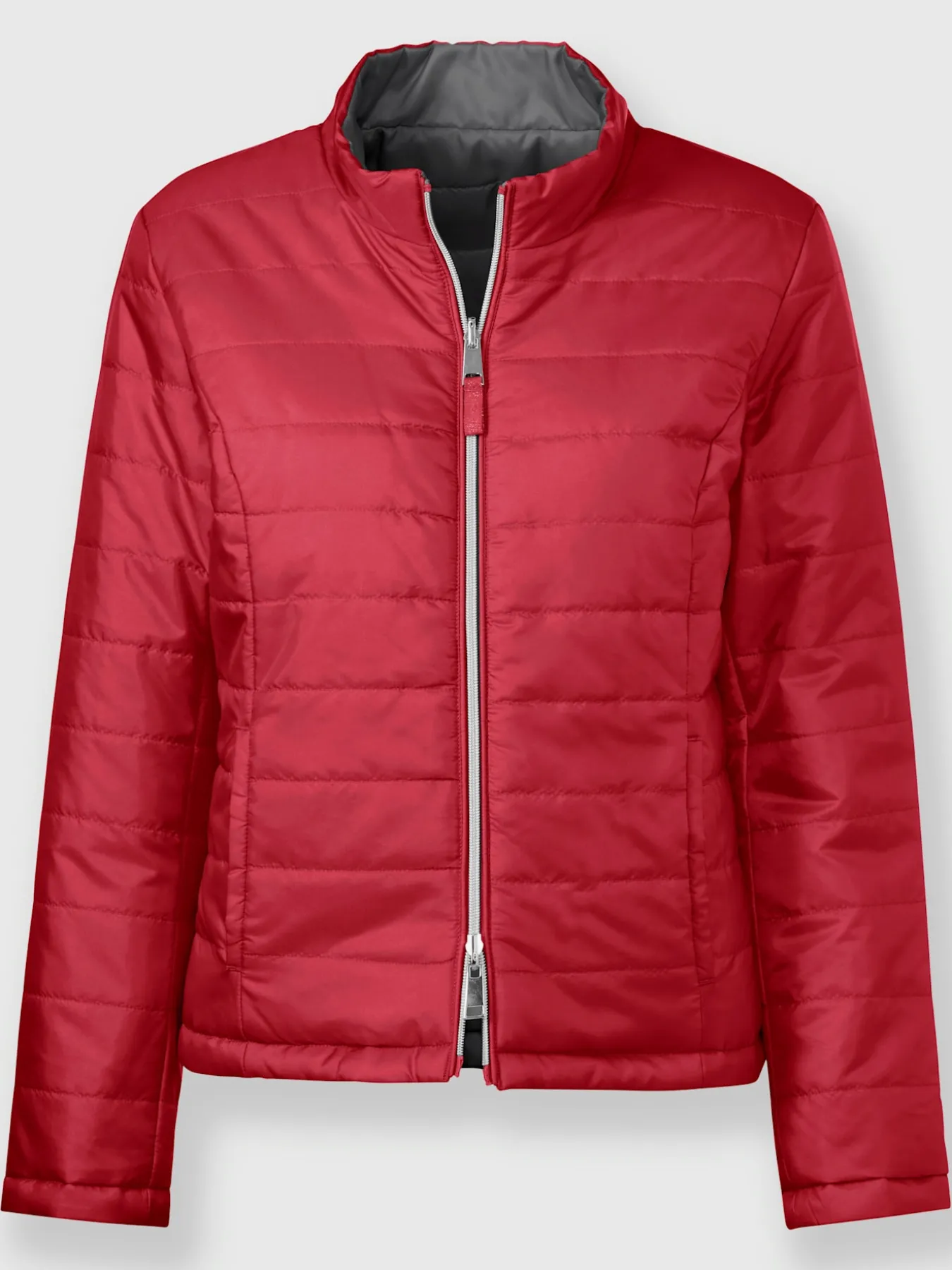 Veste réversible glissière double-sens