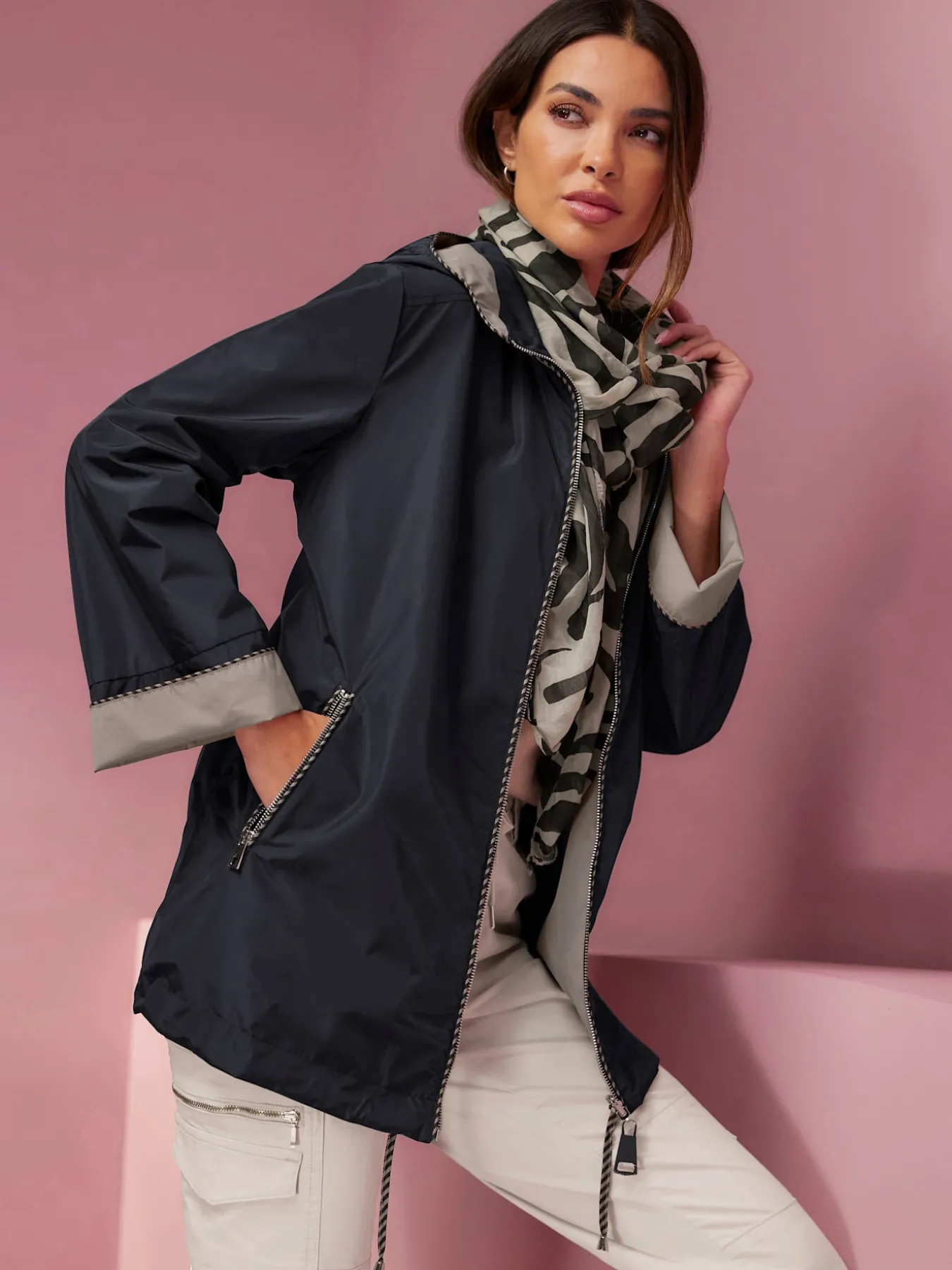 Veste réversible réversible