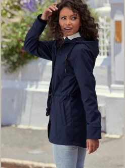 Veste softshell avec capuche