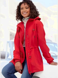 Veste softshell avec capuche