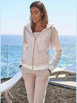 Veste sweat à capuche confortable